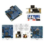 HOT Matek Mateksys F411-WTE Flight Controller STM32F411 Built-in BEC Output 2-6S ESC 90A Current Senor for Fixed Wing Drone